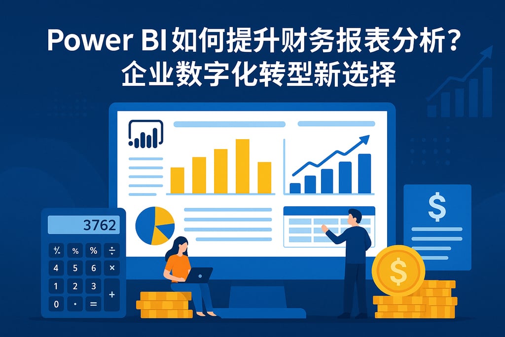 Power BI如何提升财务报表分析？企业数字化转型新选择